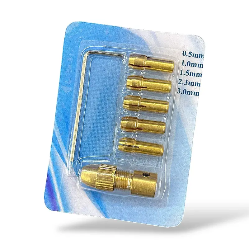 0.5–3Mm Mini Drill Chuck Set For 775 Dc Motor | Compatible With 5Mm Shaft | Precision Tool For Pcb Drilling & Diy Projects 1