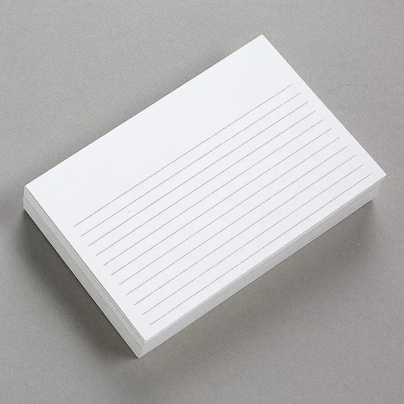 100 Special Request Horizontal Ruled 4 X 6 Cards 1
