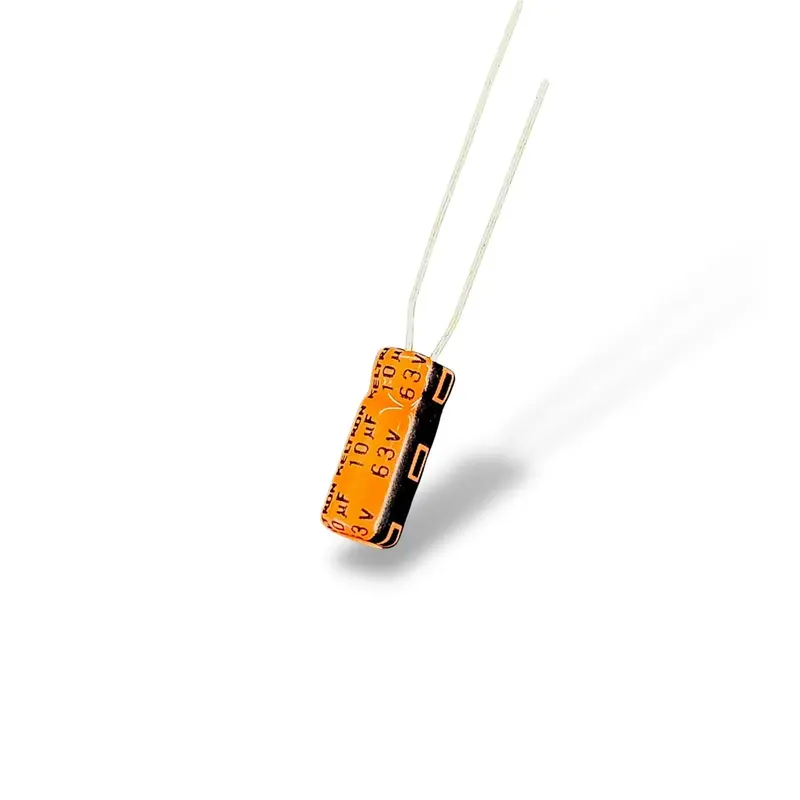 10Uf 63V Capacitor Pack Of 2 | Radial Lead | Keltron High-Quality Filter & Power Supply Capacitor 1