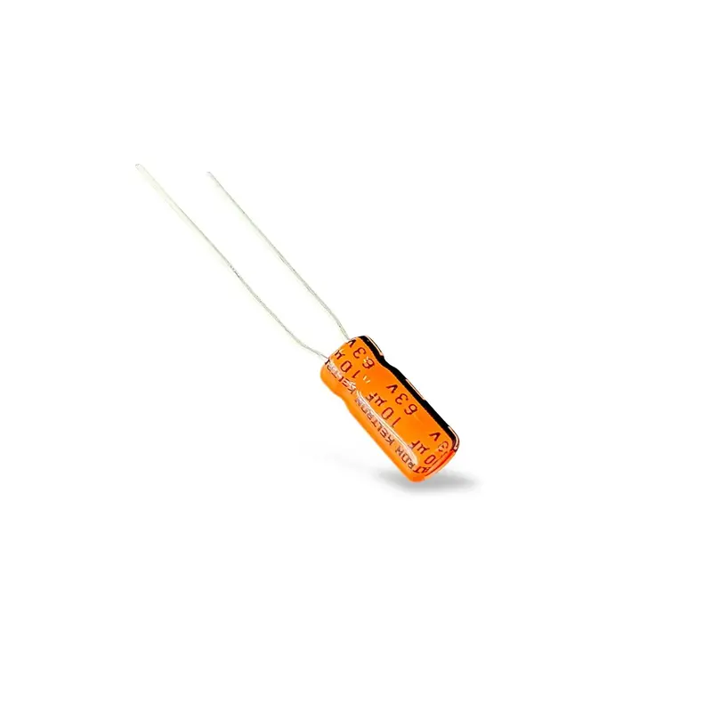 10Uf 63V Capacitor Pack Of 2 | Radial Lead | Keltron High-Quality Filter & Power Supply Capacitor 2