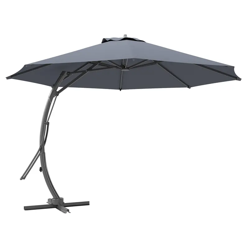 11' Patio Umbrella With 360° Rotation & Upf 50+ Protection 1
