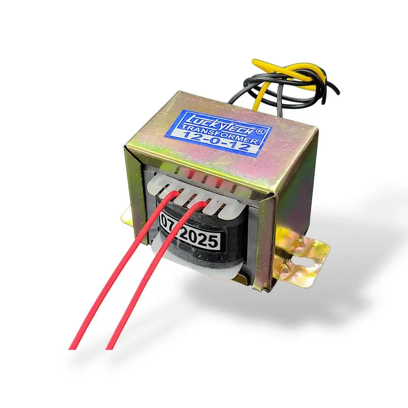 12-0-12 2A Step-Down Center Tap Transformer | 24V Ct Power Supply Transformer For Diy Electronics, Amplifier & Power Supply Projects 2