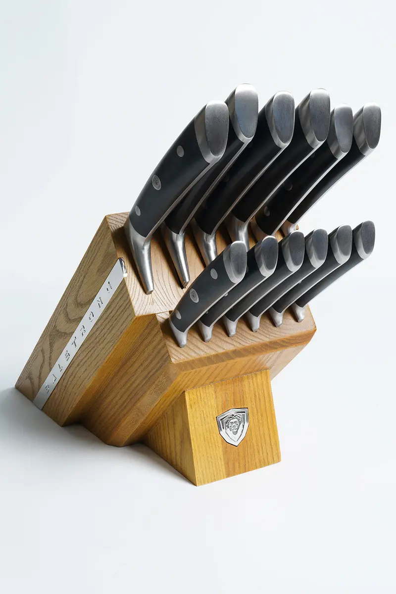 12-Piece Block Set | Black Handles | Gladiator Series | Nsf Certified | Dalstrong © 1
