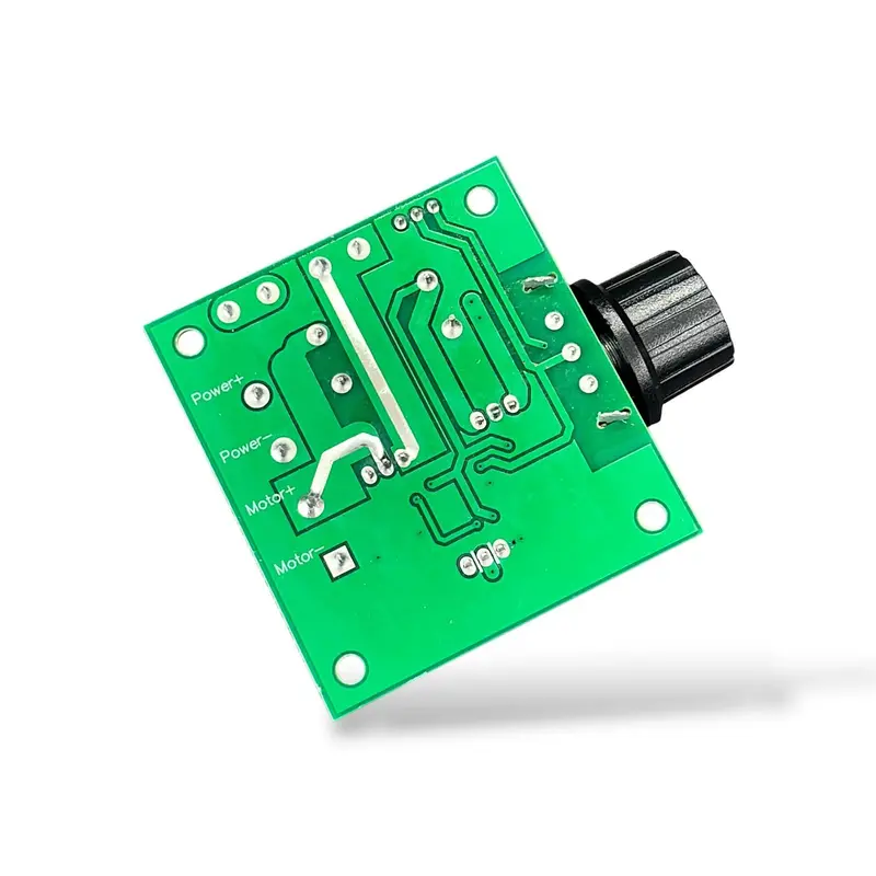 12V 10A Dc Motor Speed Controller | Pwm Motor Driver Regulator With Knob – High Power Dc Speed Control Module 2