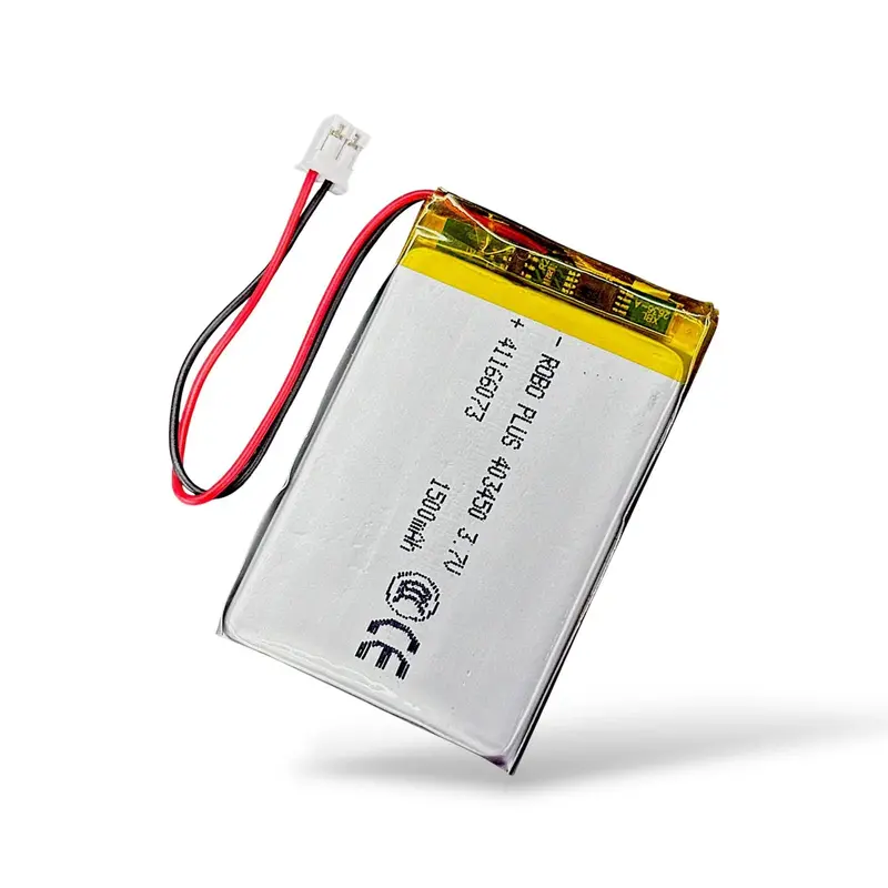 1500Mah 3.7V Lithium Polymer (Li-Po) Rechargeable Battery For Diy Electronics & Iot Projects 2