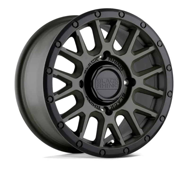 15X7.0 Black Rhino La Paz Utv Olive Drab Green W/ Black Lip 1