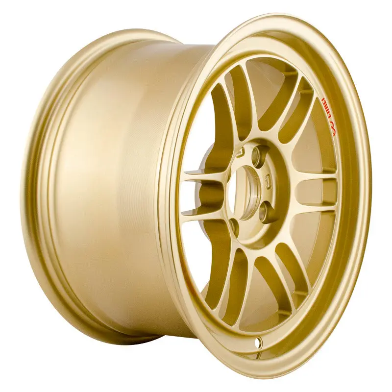 15X8.0 Enkei Rpf1 4X100 28Mm Offset 75Mm Bore Gold Wheel 2