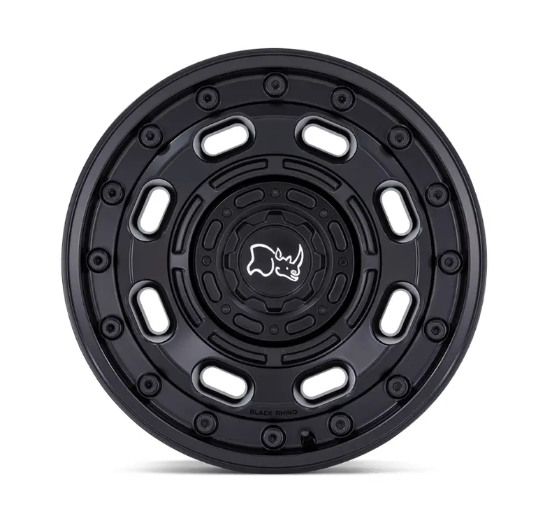 16X8.0 Black Rhino Atlas Matte Black 3
