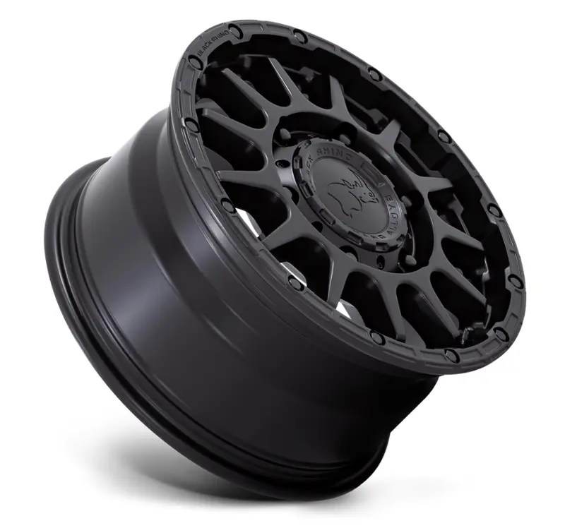 16X8.0 Black Rhino Sequoia Matte Black 2