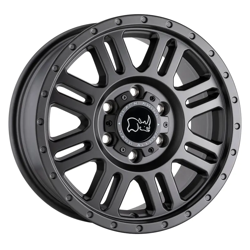 16X8.0 Black Rhino Yellowstone 6X130 2