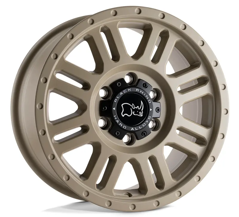 16X8.0 Black Rhino Yellowstone 6X130 4
