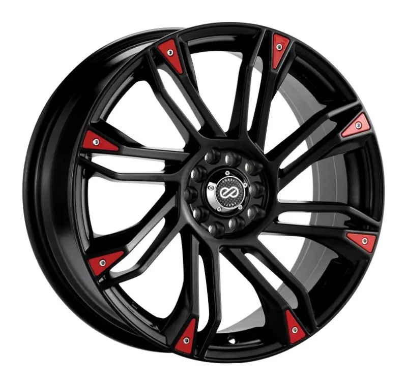 17X7.0 Enkei Gw8, 5X100/114.3 42Mm Offset 72.6 Bore Matte Black Wheel 1