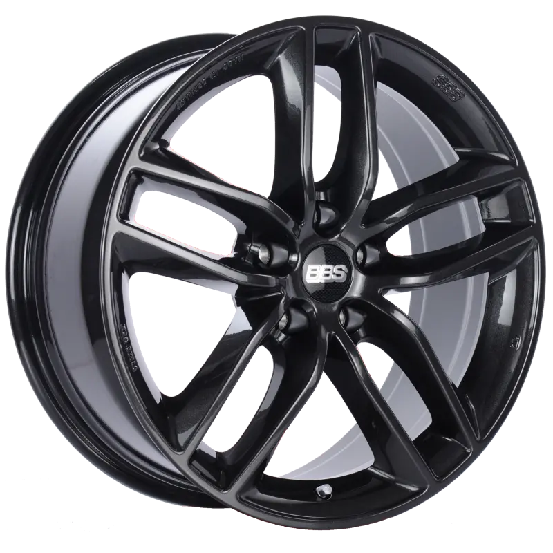 17X7.5 Bbs Sx Crystal Black 1