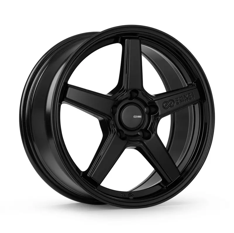 17X7.5 Enkei Quasar Gloss Black 1