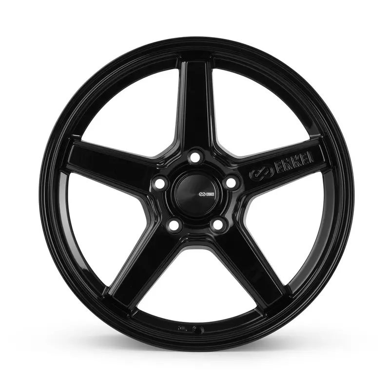 17X7.5 Enkei Quasar Gloss Black 2