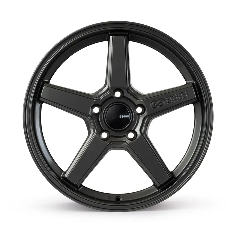 17X7.5 Enkei Quasar Gloss Light Gunmetal 2