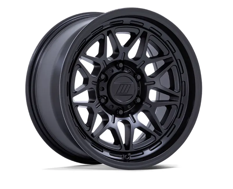 17X8.0 Pro Comp Basecamp Matte Black 1