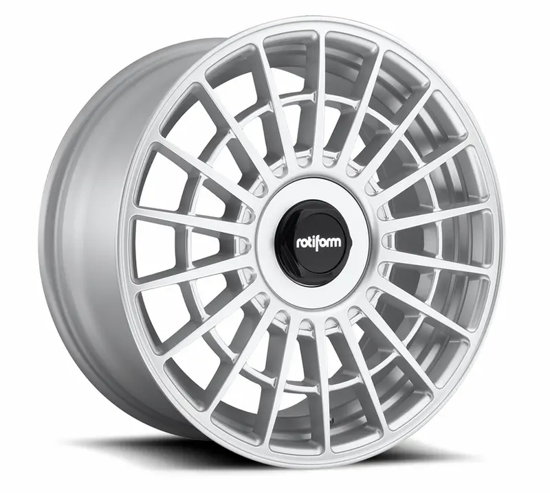 17X8.0 Rotiform Las-R Gloss Silver 1