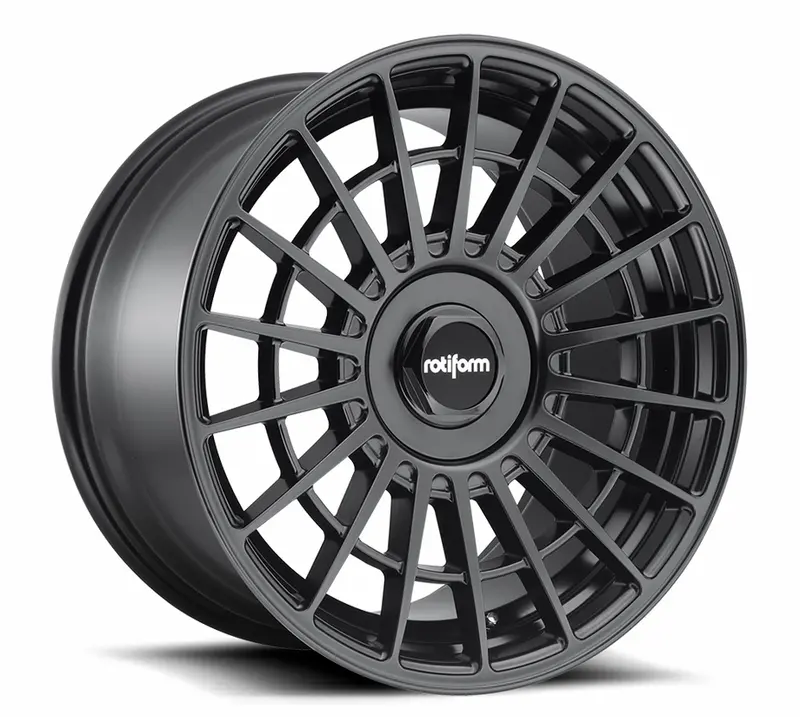 17X8.0 Rotiform Las-R Matte Black 1