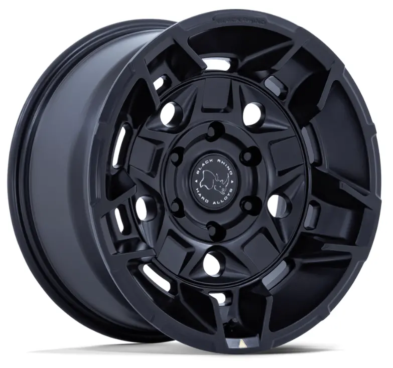 17X8.5 Black Rhino Br028 Guard Matte Black 1