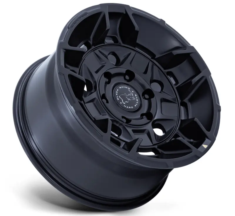17X8.5 Black Rhino Br028 Guard Matte Black 2