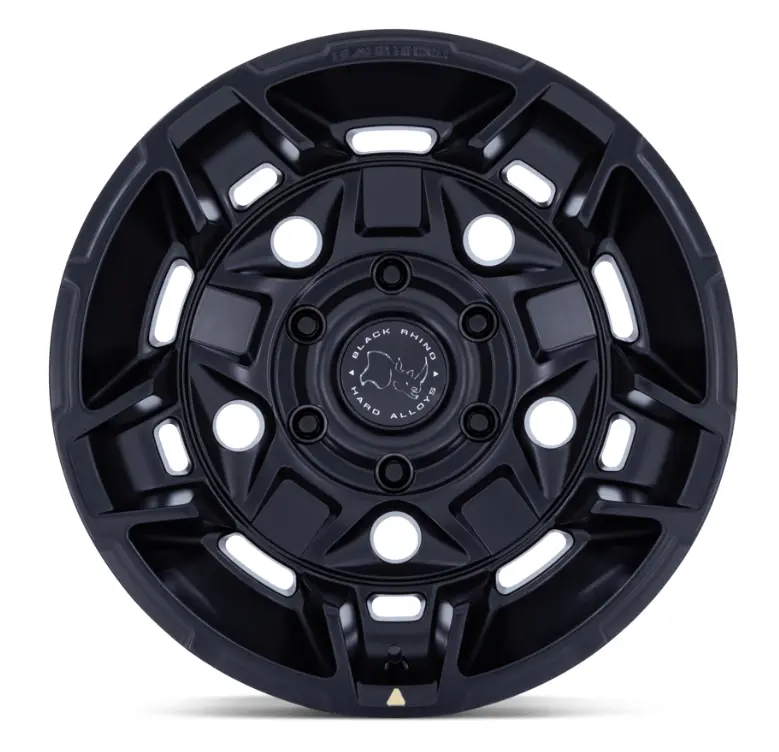 17X8.5 Black Rhino Br028 Guard Matte Black 3
