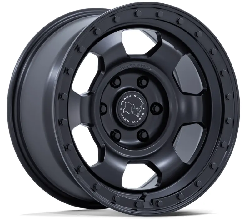 17X8.5 Black Rhino Br029 Trooper Matte Black 1