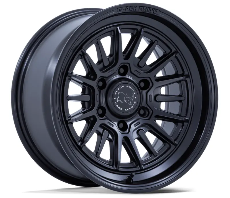 17X8.5 Black Rhino Br030 Taleo Matte Black 1