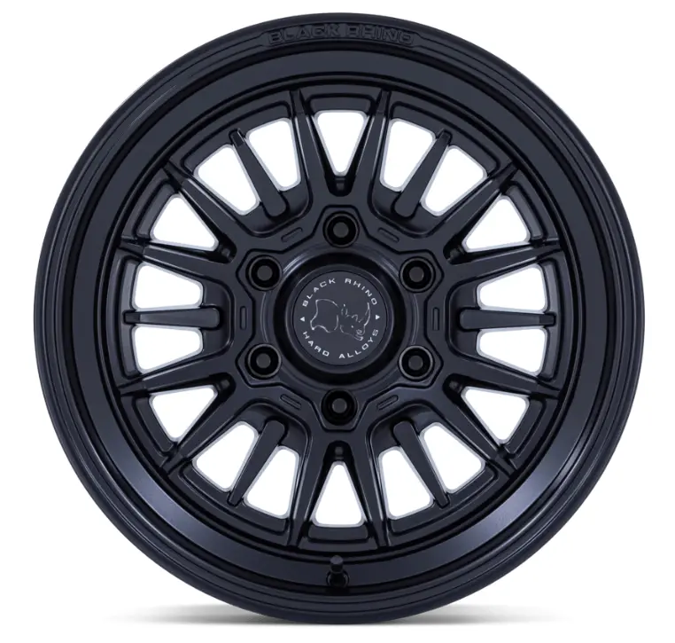 17X8.5 Black Rhino Br030 Taleo Matte Black 3