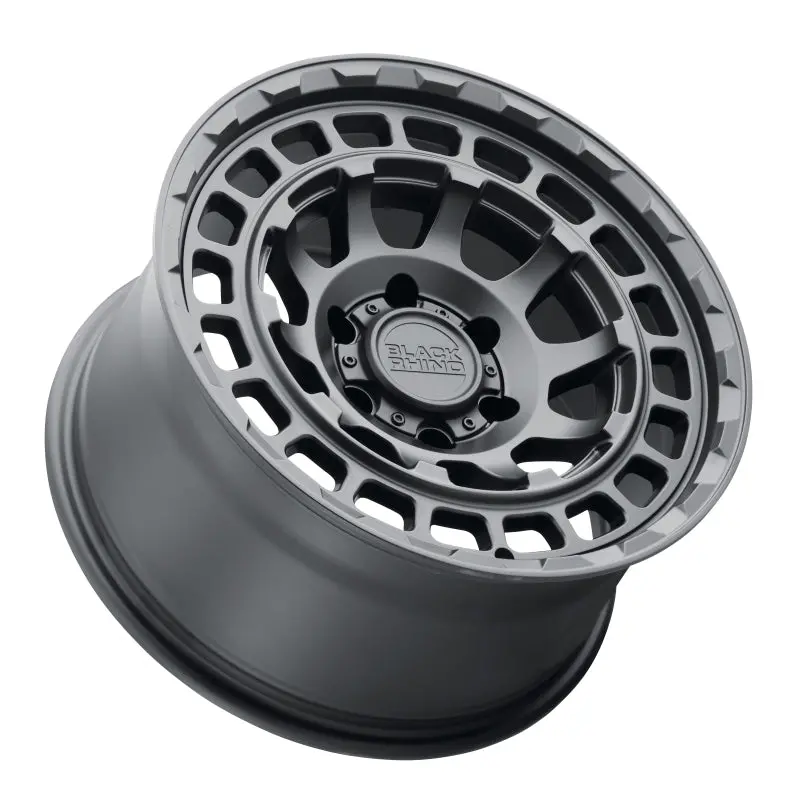 17X8.5 Black Rhino Chamber Matte Black Wheel 2