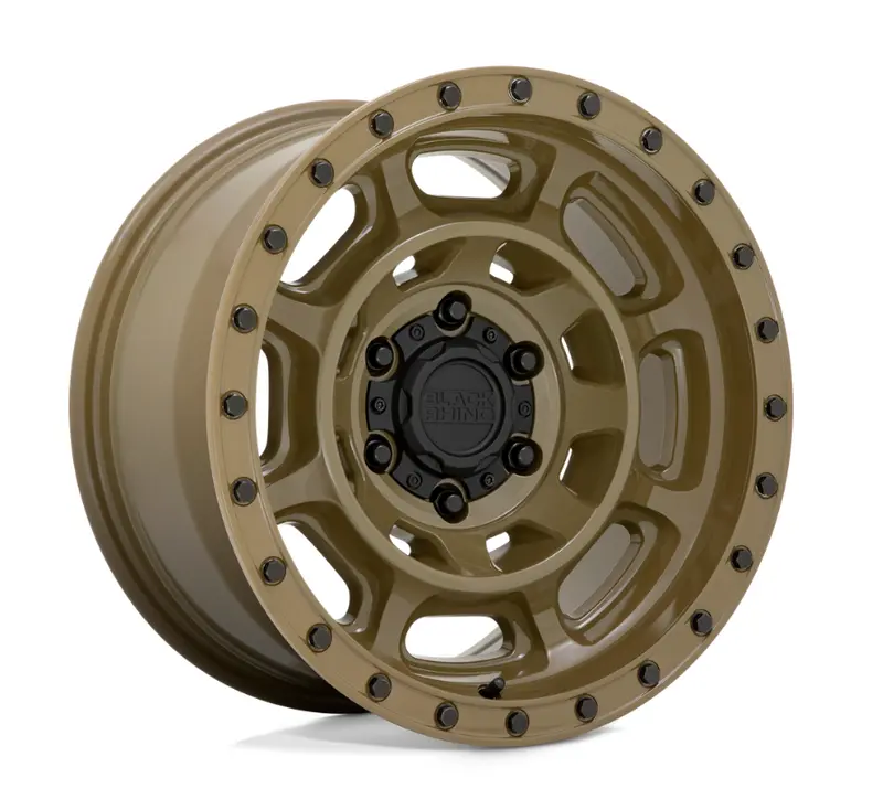 17X8.5 Black Rhino Convoy Gator Green 1