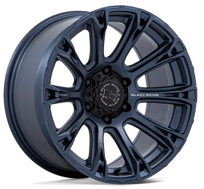 17X8.5 Black Rhino Diamondback Metallic Blue 6X139.7 Bolt Pattern / 25Mm Offset / 106.10 Bore / 2750 Load 1