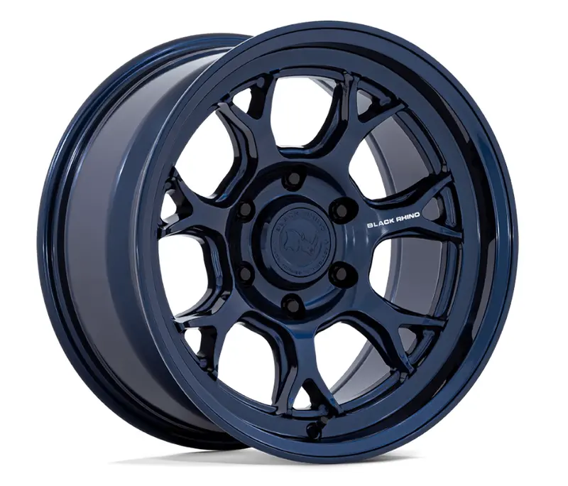 17X8.5 Black Rhino Etosha Br017 Gloss Midnight Blue 1