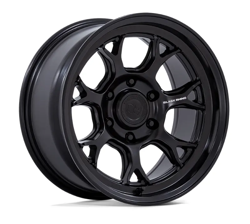 17X8.5 Black Rhino Etosha Br017 Matte Black 1