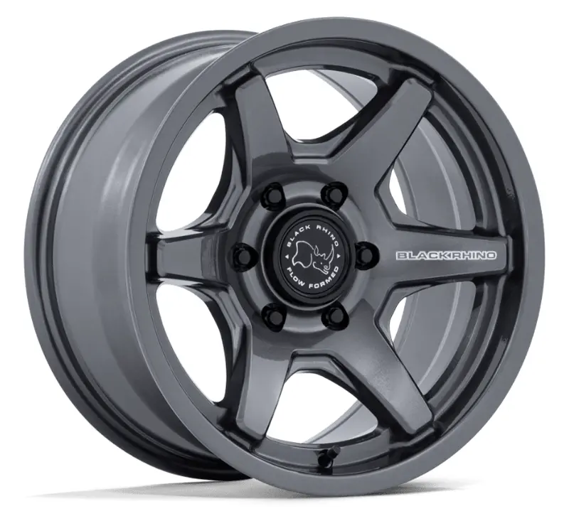 17X8.5 Black Rhino Kuma Br035 Gloss Gunmetal 1