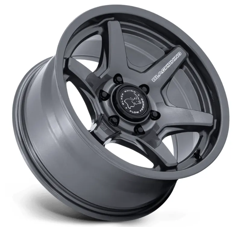 17X8.5 Black Rhino Kuma Br035 Gloss Gunmetal 2