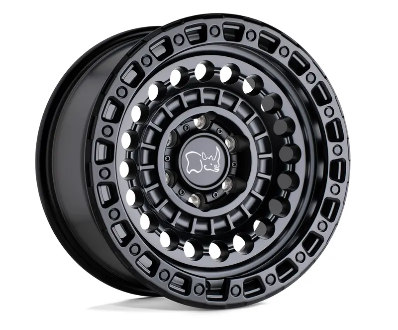 17X8.5 Black Rhino Sentinel Matte Black 1