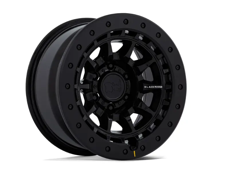 17X8.5 Black Rhino Tusk Br016 Gloss Black 1
