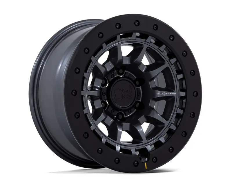 17X8.5 Black Rhino Tusk Br016 Matte Gunmetal 1