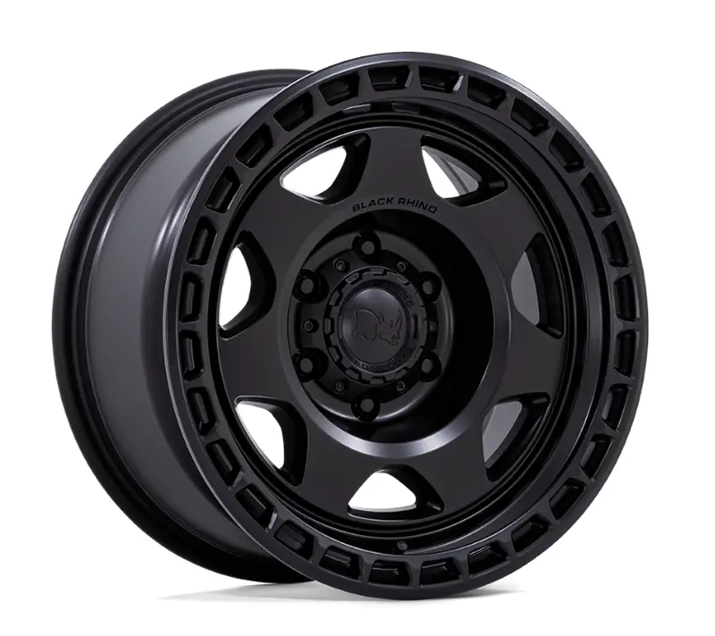 17X8.5 Black Rhino Voyager Matte Black 1