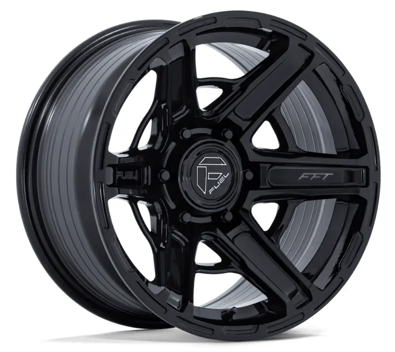 17X8.5 Fuel Gambit Fc892 Gloss Black 1