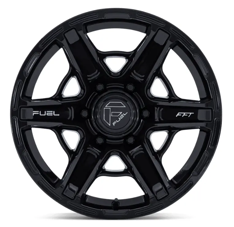 17X8.5 Fuel Gambit Fc892 Gloss Black 3