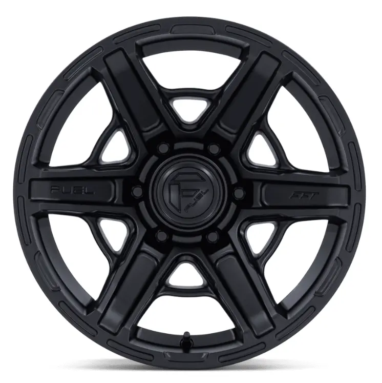 17X8.5 Fuel Gambit Fc892 Matte Black 3