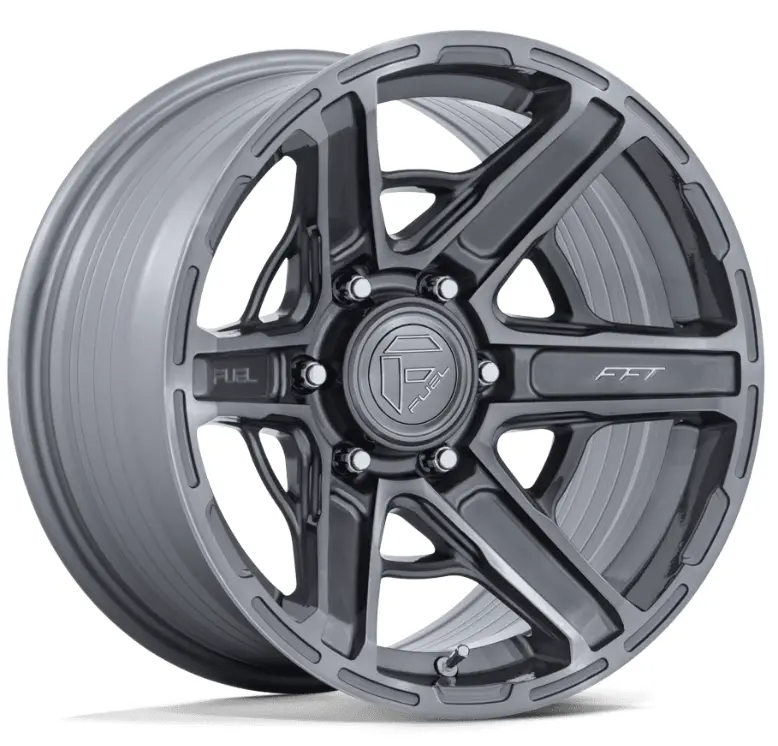17X8.5 Fuel Gambit Fc892 Platinum 1