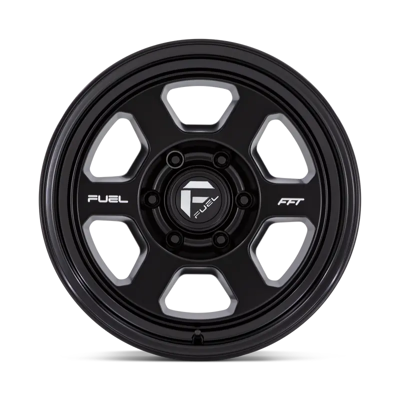 17X8.5 Fuel Hype Fc860mx Matte Black 3