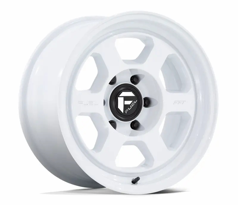17X8.5 Fuel Hype Fc860wx Gloss White 1