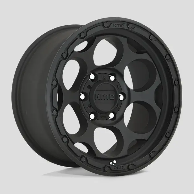 17X8.5 Kmc Dirty Harry Km541 Textured Black 1