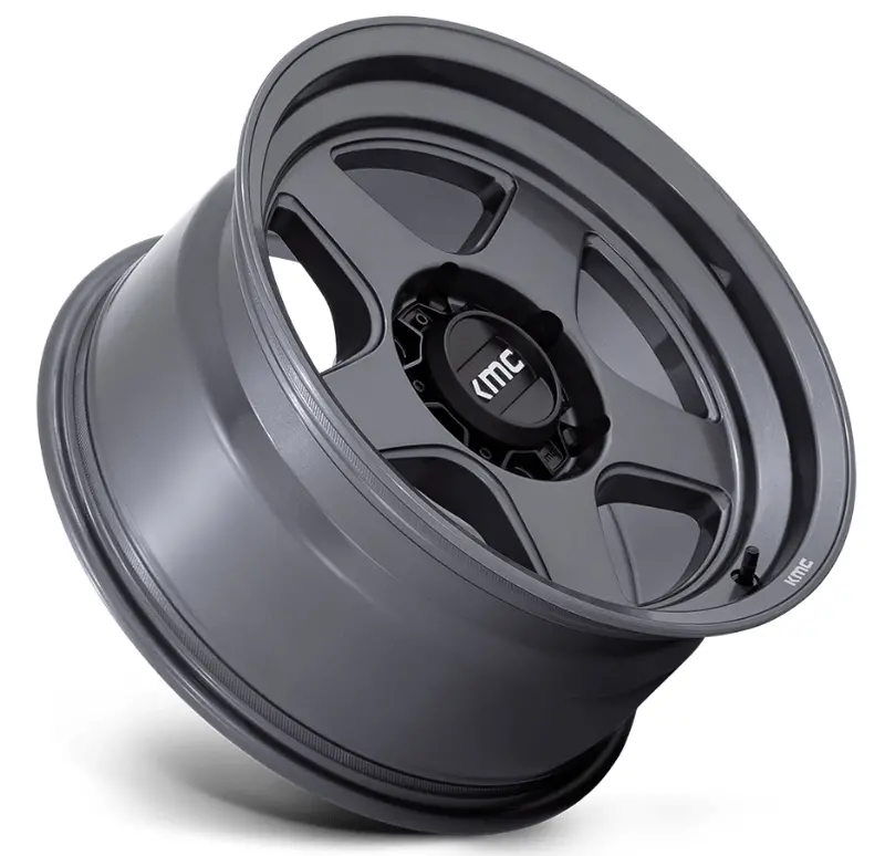 17X8.5 Kmc Lobo Km728 Matte Anthracite 2