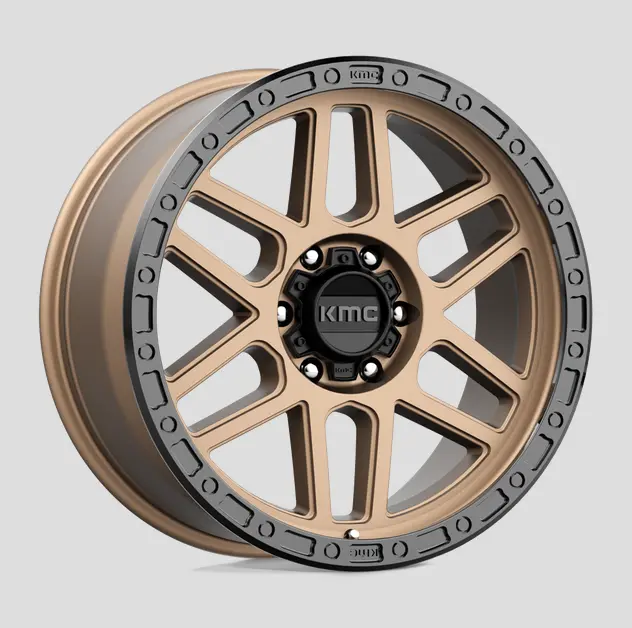 17X8.5 Kmc Mesa Km544 Matte Bronze W/Black Lip 1