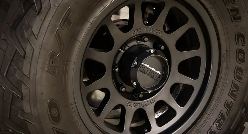 17X8.5 Method Mr703 Matte Black 3